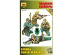 Zvezda 1:35 German sniper team / WWII | 4 figurines |