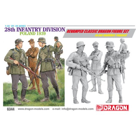 DRAGON 1:35 28th Infantry Division Poland 1939