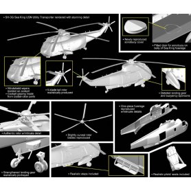 Dragon Cyber Hobby 1:72 Sikorsky SH-3G Sea King USN utility transporter