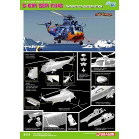 Dragon Cyber Hobby 1:72 S-61A Sea King "Antarctica Observation"