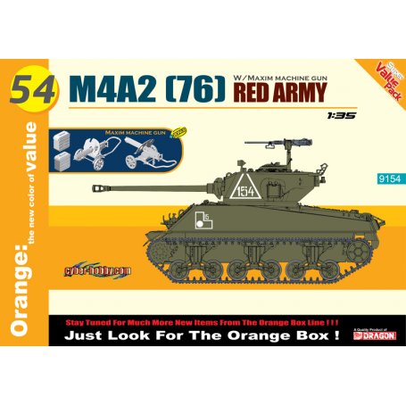 Dragon CH 9154 1/35 M4A2 (76) Red Army