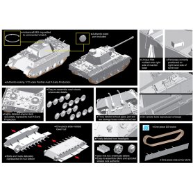 Dragon 1:72 Sd.Kfz.171 Panther A Early Production