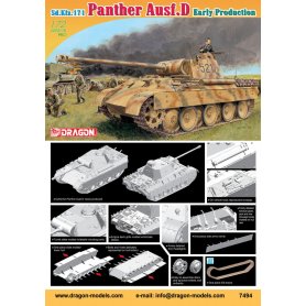 Dragon 1:72 Sd.Kfz.171 Panther Ausf.D Early Production