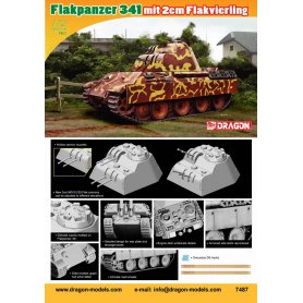 Dragon 1:72 Flakpanzer 341 mit 2cm Flakvierling