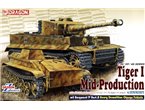 Dragon 1:35 Pz.Kpfw.VI Tiger I middle production w/Zimmerit and Borgward IV Ausf.A 