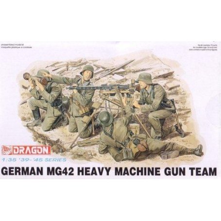 DRAGON 6064 GERMAN MG42 TEAM 1/35