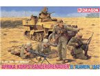Dragon 1:35 Afrika Korps PANZERGRENADIER / El Alamein 1942 | 4 figurki |