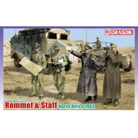 DRAGON 6723 ROMMEL & HIS STAFF