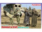 Dragon 1:35 ROMMEL AND STAFF / North Africa 1942 | 4 figurines |