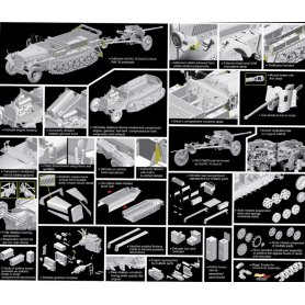 Dragon 1:35 Sd.Kfz.10 Ausf.A w/5cm Pak 38