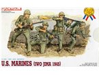 Dragon 1:35 Piechota Marines / Iwo Jima 1945 | 4 figurki |