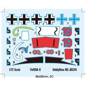 Hobby Boss 1:72 Fw190A-8 Easy Assembly