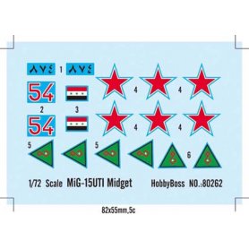 HOBBY BOSS 80262 1/72 MiG-15UTI Midget