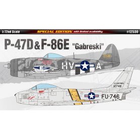 Academy 12530 P-47D & F-86E Gabreski