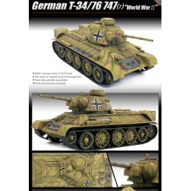 Academy 1:35 German T-34/76 747(r)