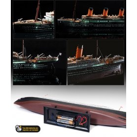 Academy 14220 R.M.S Titanic oświetlenie Led 1/700