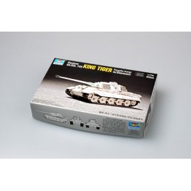 Trumpeter 1:72 King Tiger Porsche Turret w/Zimmerit