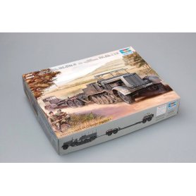 Trumpeter 1:72 German Sd.Kfz.9 (18t) Half-Track & Sd.Ah.116 Trailer