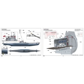 Trumpeter 06801 1/48 DKM U-Boat Type VIIC U-552
