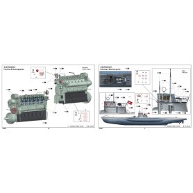 Trumpeter 06801 1/48 DKM U-Boat Type VIIC U-552