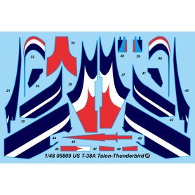 Trumpeter 1:48 US T-38A Talon - Thunderbird