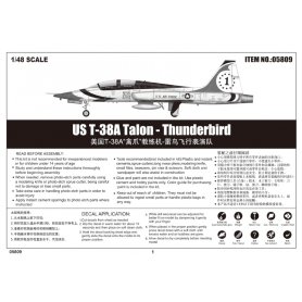 Trumpeter 1:48 US T-38A Talon - Thunderbird