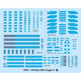 Trumpeter 05801 1/48 Mig-23BN Flogger H