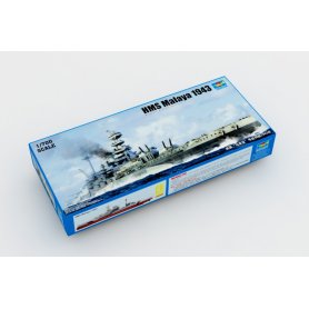 Trumpeter 1:700 HMS Malaya 1943
