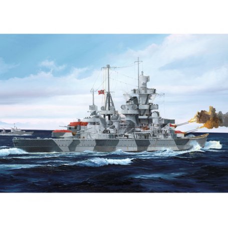 TRUMPETER 05776 GER. AD.HIPPER '41