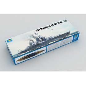 Trumpeter 1:700 USS Maryland BB-46 1945
