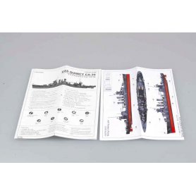 Trumpeter 1:700 USS Quincy CA-39