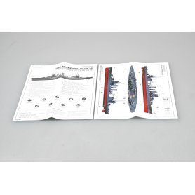 Trumpeter 1:700 USS Minneapolis CA-36 (1942) 