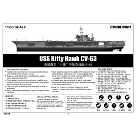 Trumpeter 1:350 USS Kitty Hawk CV-63