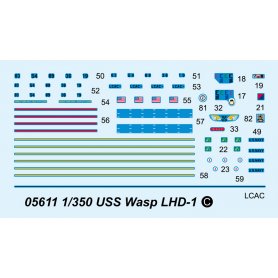 Trumpeter 1:350 USS Wasp LHD-1