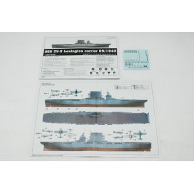 Trumpeter 1:350 USS CV-2 Lexington carrier 05/1942 