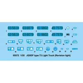 Trumpeter 1:35 JGSDF type 73 Light Truck (Revision light)
