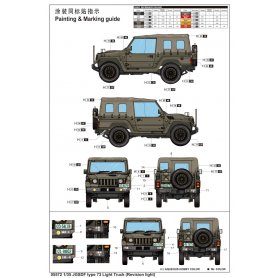 Trumpeter 1:35 JGSDF type 73 Light Truck (Revision light)