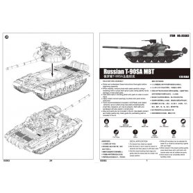 Trumpeter 1:35 Russian T-90SA MBT