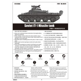 Trumpeter 1:35 Soviet IT-1 Missile tank