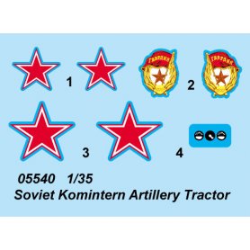 Trumpeter 1:35 Soviet Komintern Artillery Tractor 