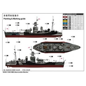 Trumpeter 1:350 HMS Abercrombie Monitor