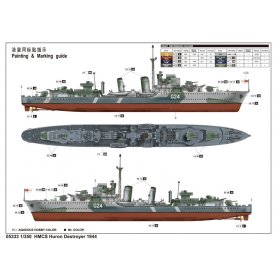 Trumpeter 1:350 HMCS Huron Destroyer 1944