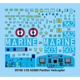 Trumpeter 1:35 AS565 Panther Helicopter