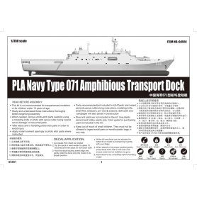 Trumpeter 1:350 PLA Navy Type 071 Amphibious Transport Dock 04551