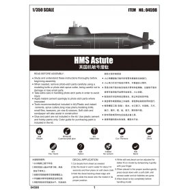 Trumpeter 1:350 HMS Astute