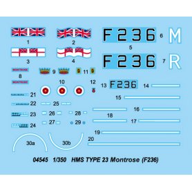 Trumpeter 1:350 HMS TYPE 23 Frigate – Montrose (F236)
