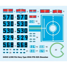 Trumpeter 1:350 PLA Navy Type 054A FFG