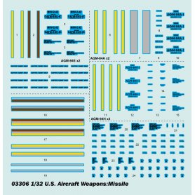 Trumpeter 1:32 U.S. Aircraft Weapons:Missile
