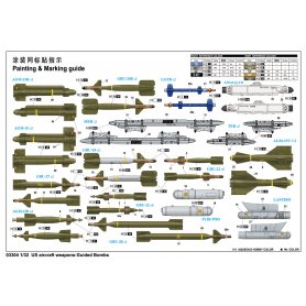 Trumpeter 1:32 US aircraft weapons - Guided Bombs