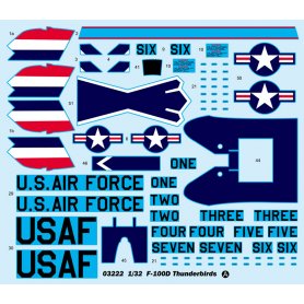Trumpeter 1:35 F-100D Thunderbirds